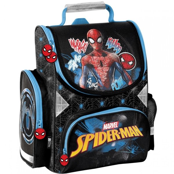 Tornister do Szkoły Paso Spider Man Komplet 3w1 Chłopięcy [SP22LL-525]