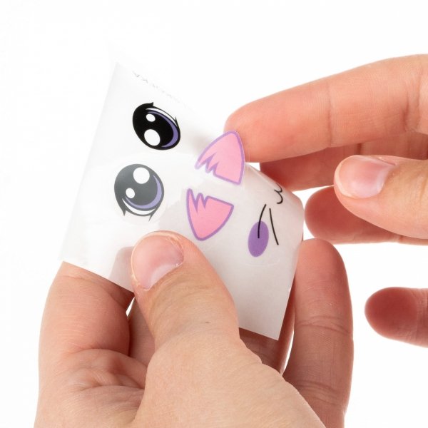 SNAPETS KLOCKI KONSTRUKCYJNE FIOLETOWY KOT DLA DZIECKA KIDEA DERFORM