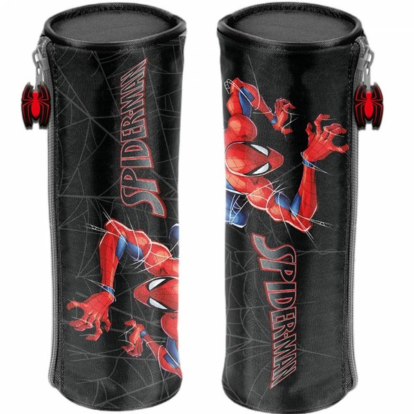 PIÓRNIK TUBA SPIDERMAN SZKOLNY DLA CHŁOPAKA OKRĄGŁY MARVEL PASO