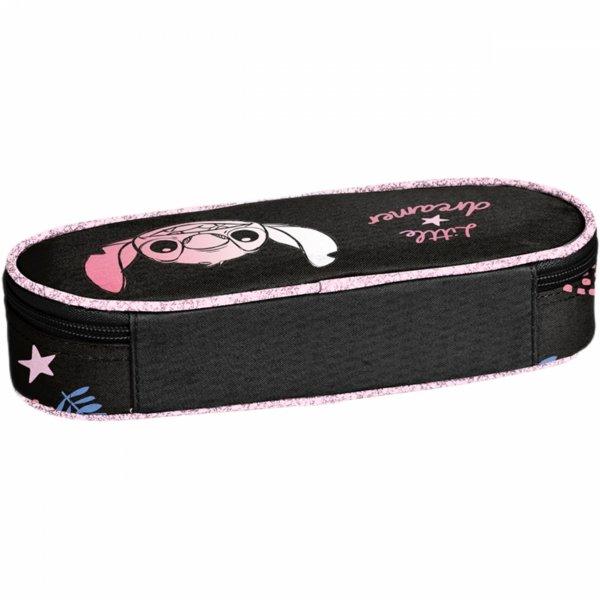 STICH PIÓRNIK SZKOLNY DLA DZIEWCZYNY OTWIERANY Z KLAPKĄ LILO i STITCH PASO