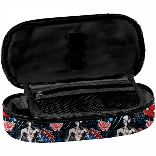 SPIDERMAN PIÓRNIK DLA CHŁOPAKÓW SZKOLNY OTWIERANY MARVEL NOWOCZESNY