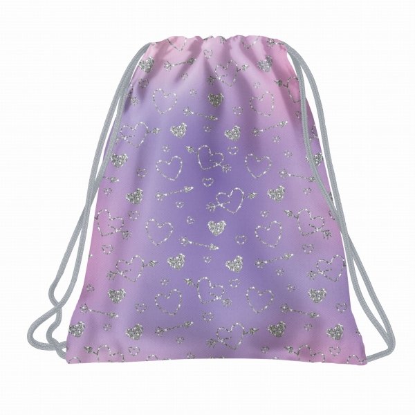 BACKUP WOREK NA OBUWIE KAPCIE BUTY W-F DLA UCZNIÓW SZKOLNY SERCA TWINKLE