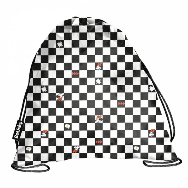 SZACHOWNICA PLECAK MŁODZIEŻOWY SZKOLNY CZARNY BeUniq 4 KOMOROWY ZESTAW 5w1