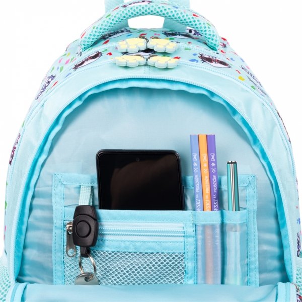 KOTEK ZESTAW 2ele MAJEWSKI DLA DZIEWCZYNEK PLECAK KOT KOTKI DO PODSTAWÓWKI