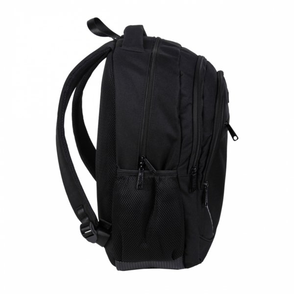 CZARNY PLECAK MŁODZIEŻOWY BIZNESOWY PODRÓŻNY DUŻY MĘSKI DAMSKI PASO