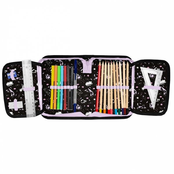 PLECAK Z KOTKIEM SZKOLNY DLA DZIEWCZYNEK DO 1 KLASY ZESTAW 5w1 KOTEK CATS