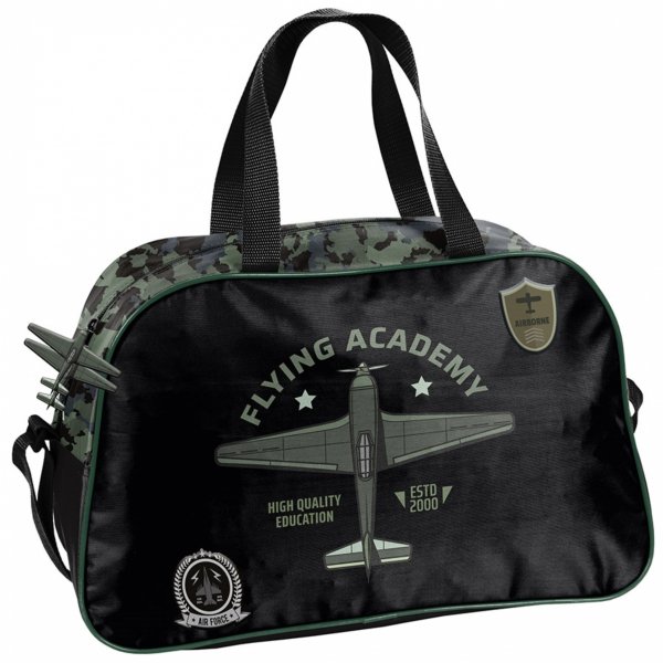 SAMOLOTY TORBA SPORTOWA NA BASEN DLA CHŁOPAKA Z SAMOLOTEM NA WYCIECZKĘ