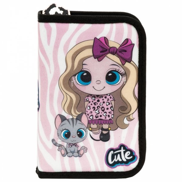 Piórnik Balerina do Szkoły Podstawowej dla Uczennic Tancerka Jednokomorowy [PJBF10]