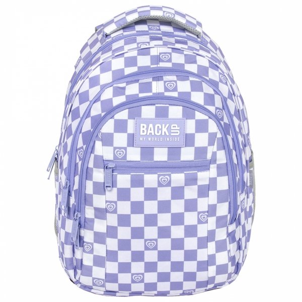 PLECAK BACKUP SZACHOWNICA MŁODZIEŻOWY DZIEWCZĘCY SZKOLNY KOMPLET 5el