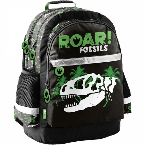 DINOZAURY PLECAK CHŁOPIĘCY SZKOLNY TYRANOZAUR DO PODSTAWÓWKI PASO CHŁOPIĘCY