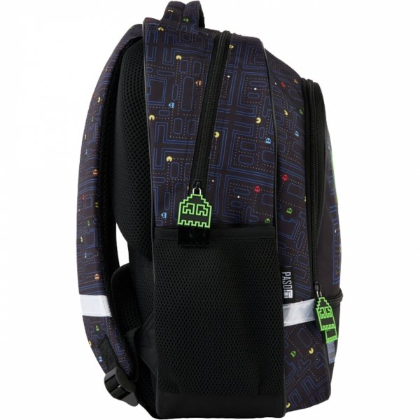 PAC-MAN PLECAK SZKOLNY DO PODSTAWÓWKI DO 1 KLASY GAMER GAMING ZESTAW 5 ele