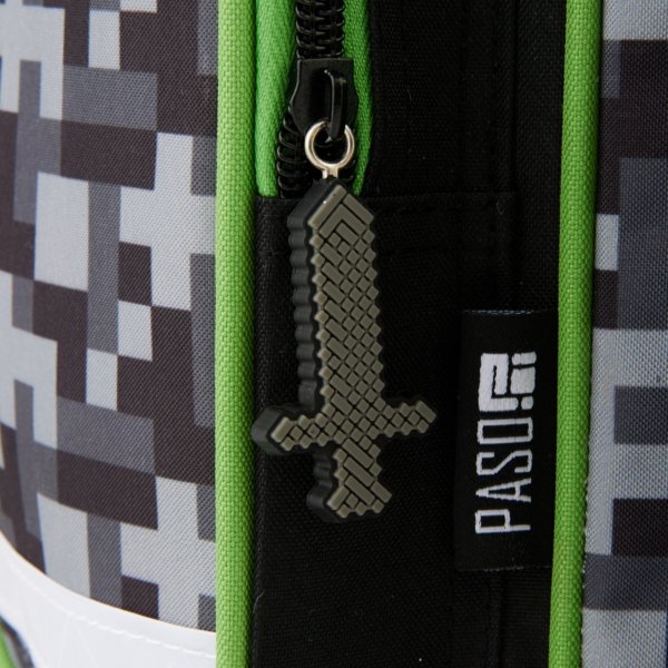 Plecak Chłopięcy Szkolny Minecraft do 1 klasy Podstawówki Paso Gaming Gra