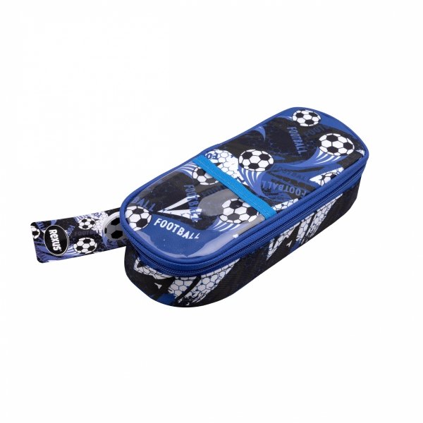 PIÓRNIK PIŁKA NOŻNA SZKOLNY SASZETKA Z KLAPKĄ DLA CHŁOPAKA PIŁKARSKI