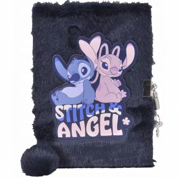 PLUSZOWY PAMIĘTNIK STICH DLA DZIEWCZYNKI DZIECIĘCY WŁOCHACZ NA KŁÓDKĘ