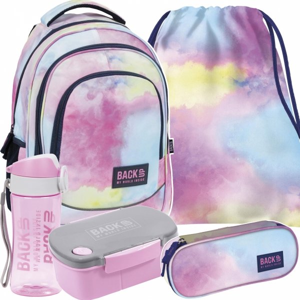 Szkolny Dziewczęcy Plecak Backup w komplecie [PLB5X29]