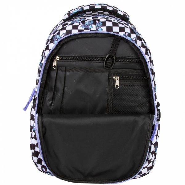 PLECAK BACKUP SZKOLNY MŁODZIEŻOWY 3 kom. SZACHOWNICA FUZZ KOMPLET 5w1