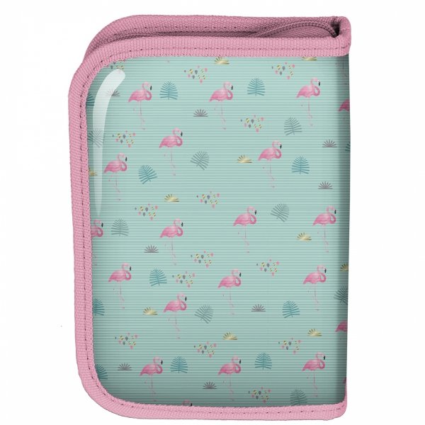 PIÓRNIK FLAMINGI SZKOLNY DO PODSTAWÓWKI DLA DZIEWCZYNEK DO 1 KLASY