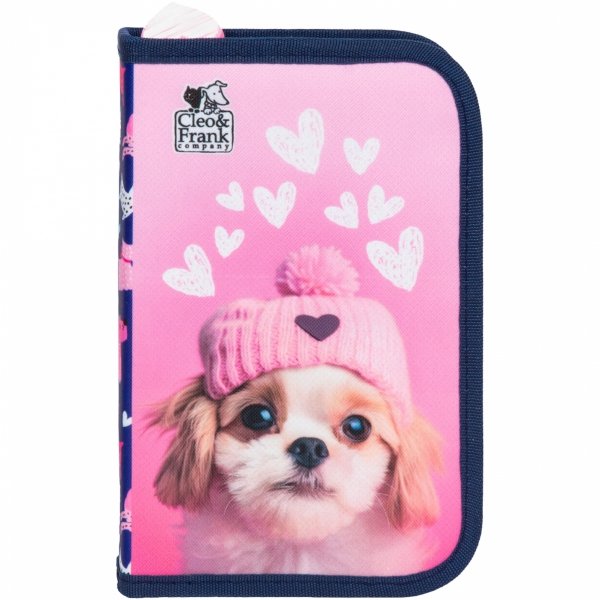 DERFORM PLECAK Z PIESKAMI DLA UCZENNICY SZKOLNY KOMPLET DO PODSTAWÓWKI PIES