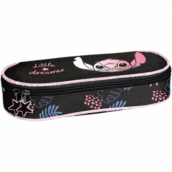 STICH PIÓRNIK SZKOLNY DLA DZIEWCZYNY OTWIERANY Z KLAPKĄ LILO i STITCH PASO