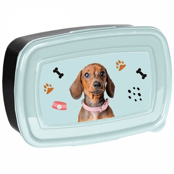 PLECAK PIESEK SZKOLNY POJEMNY DO 1-3 KLASY ZESTAW 5w1 DLA DZIEWCZYNY PIES