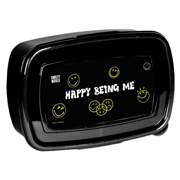 BIDON ŚNIADANIÓWKA SMILEY ZESTAW DLA CHŁOPAKA DO SZKOŁY EMOTKI EMOTIKONY