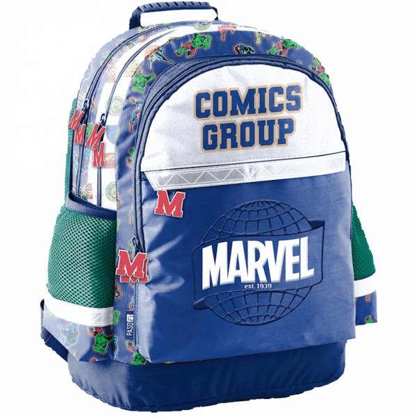 Marvel Comics Plecak Chłopięcy Szkolny do 1-4 klas Podstawówki Paso Gaming Gra