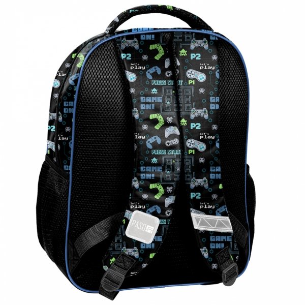 PLECAK GAMEPAD SZKOLNY GRA DO 1 KLASY PODSTAWÓWKI GAMER GAMING ZESTAW 5w1