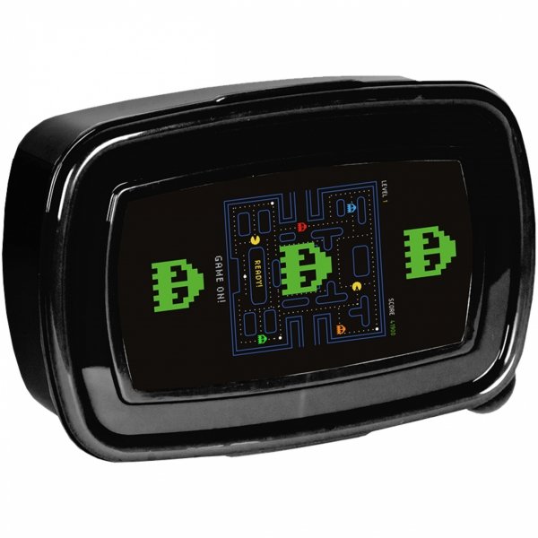 PAC-MAN ZESTAW BIDON ŚNIADANIÓWKA GRA GAMER GAMING NA DRUGIE ŚNIADANIE GRY