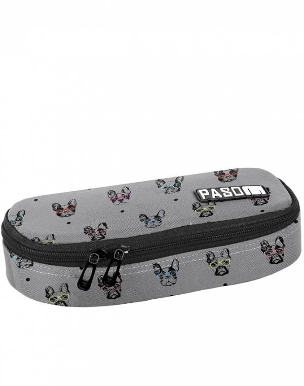 Piórnik Buldog dla Dziewczyny Młodzieżowy Szkolny [PPBB19-013]