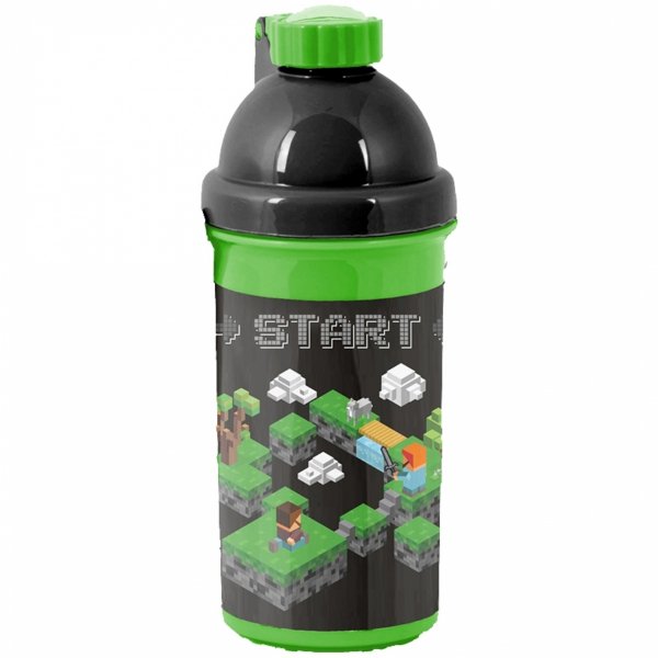 Zestaw Bidon Śniadaniówka Minecraft Gra Gamer Gaming na drugie Śniadanie