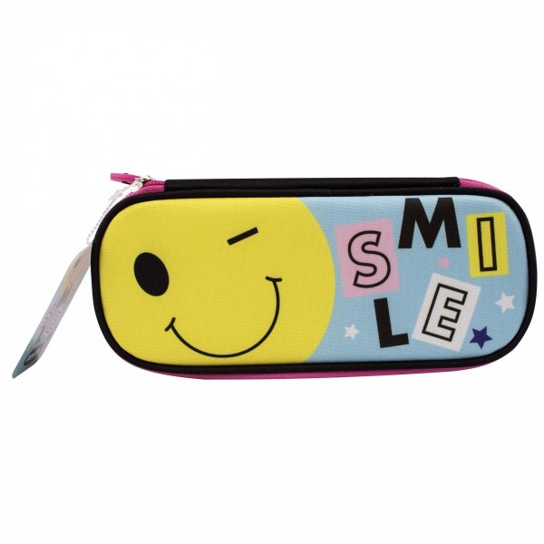Smile Piórnik Szkolny Saszetka z Klapką Dziewczęcy [111458]