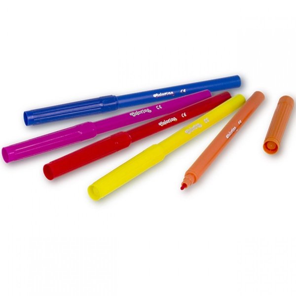Flamastry Markery 12 kol Colorino Mazaki Pisaki [14588PTR]
