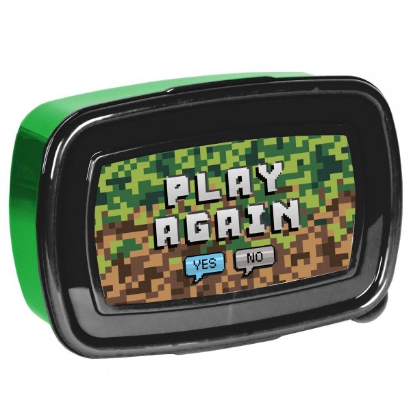 Bidon Śniadaniówka Piksele Gra Gaming Gamer Paso Minecraft [PP22UN-3022]