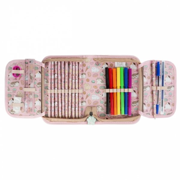 TORNISTER SZKOLNY KOTEK DERFORM ZESTAW 3w1 DLA DZIEWCZYNEK Z KOTKAMI CATS