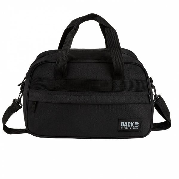 CZARNA TORBA SPORTOWA NA BASEN MĘSKA WYCIECZKOWA KABINOWA DO SAMOLOTU