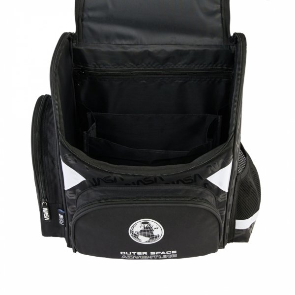 NASA TORNISTER SZKOLNY DLA CHŁOPAKÓW DO PODSTAWÓWKI KOSMOS CZARNY PASO