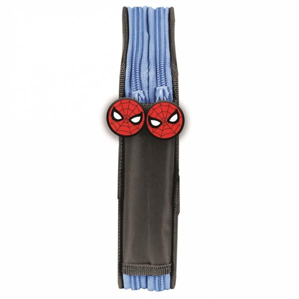 Piórnik Szkolny 2-komorowy SPIDERMAN dla Chłopaka Paso