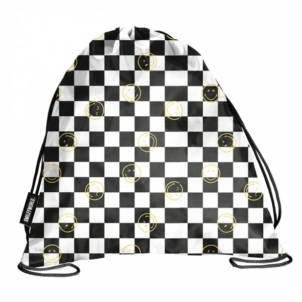 SMILEY SZACHOWNICA DUŻY PLECAK BeUniq MŁODZIEŻOWY SZKOLNY KOMPLET 3 elem.