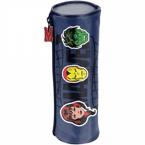 Marvel Comics Piórnik Tuba Okrągły Szkolny Paso Avengers dla Uczniów Podstawówki