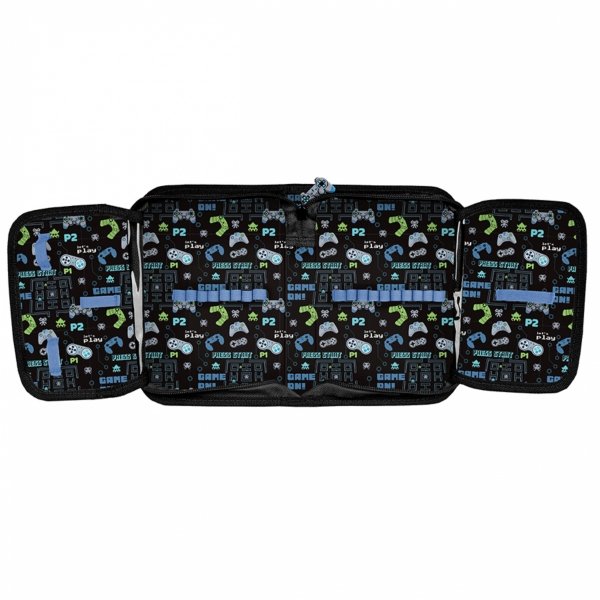 TORNISTER GAMEPAD GRY SZKOLNY GAMING DLA CHŁOPAKA DO KLAS 1-4 KOMPLET 5w1