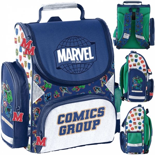Tornister Marvel Comics Szkolny dla Chłopaków Avengers do klas 1-4 Podstawówki