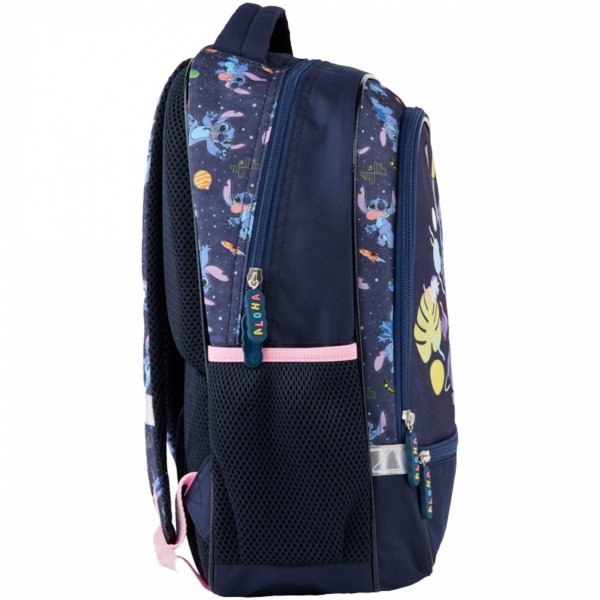 STITCH PLECAK SZKOLNY KOMPLET 5elem. PODSTAWOWEJ DZIEWCZĘCY DO KLAS 1-4