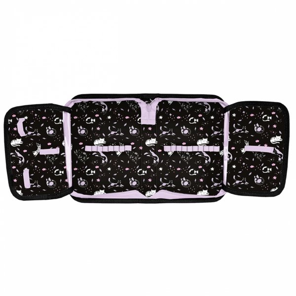 TORNISTER SZKOLNY KOT DZIEWCZĘCY Z KOTEM DO 1 KLASY KOTEK ZESTAW 6w1 CATS