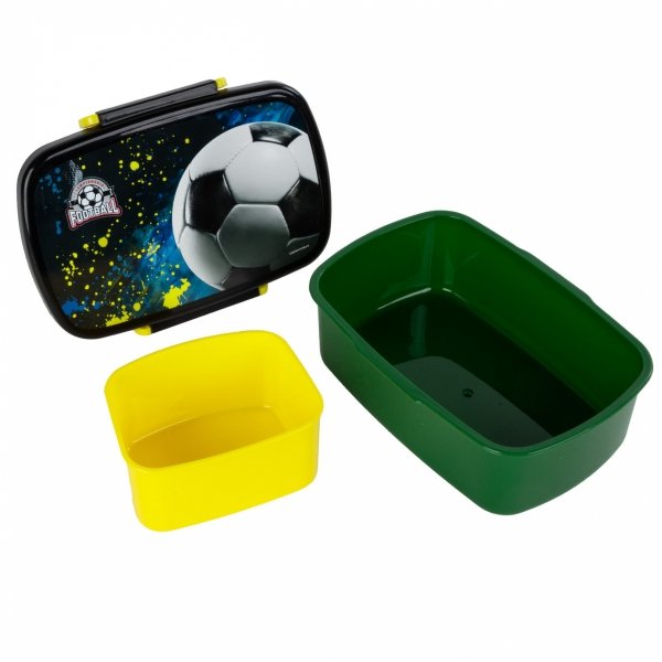 SZKOLNY KOMPLET 5elem. PIŁKARSKI PLECAK CHŁOPIĘCY DO PODSTAWÓWKI FOOTBALL