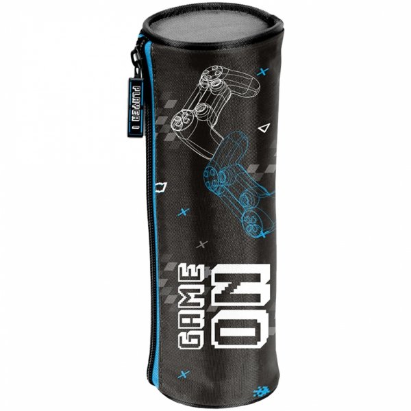 Gamepad Piórnik Gaming Tuba Gry Okrągły Szkolny Paso Gra dla Uczniów Podstawówki