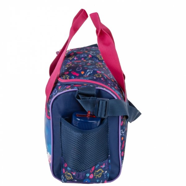 KOTKI TORBA SZKOLNA z KOTEM SPORTOWA NA BASEN DLA DZIEWCZYN NA WYCIECZKI