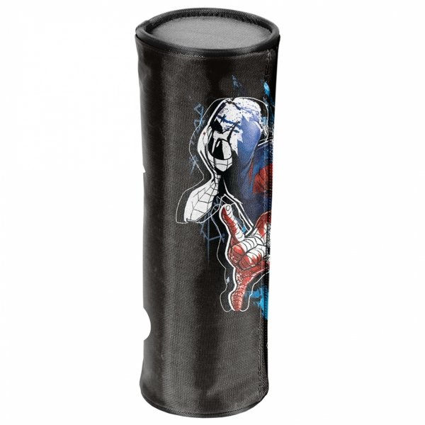 PIÓRNIK TUBA SPIDERMAN SZKOLNY DLA CHŁOPAKÓW OKRĄGŁY MARVEL PASO