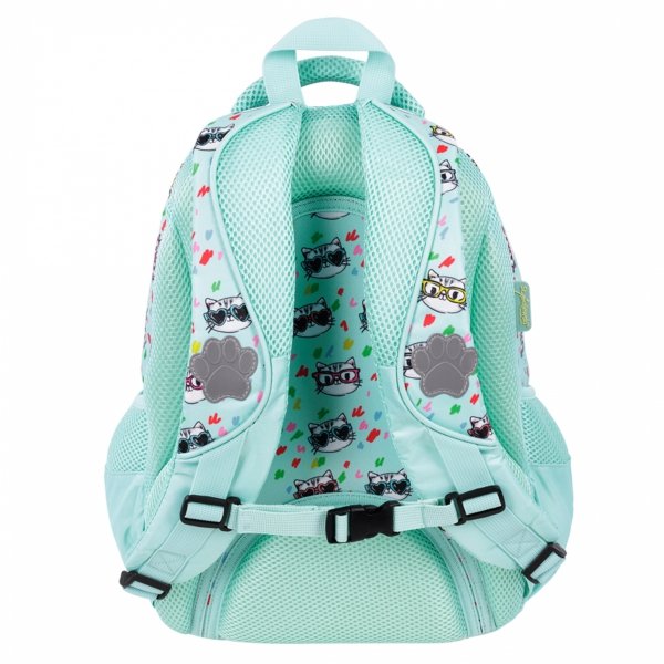 KOTEK MINT ZESTAW 5w1 MAJEWSKI DLA DZIEWCZYNEK PLECAK KOTKI DO PODSTAWÓWKI