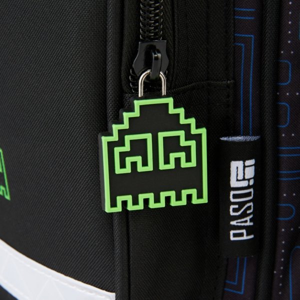 PAC-MAN TORNISTER SZKOLNY GAMING GAMER DLA CHŁOPAKÓW DO KLASY 1 PODSTAWÓWKI
