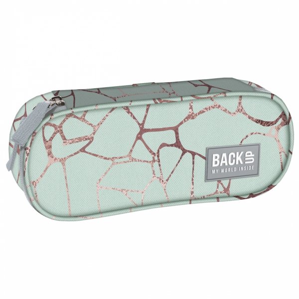 Piórnik Szkolny Młodzieżowy Backup Otwierany SASZETKA GOLDEN STONE